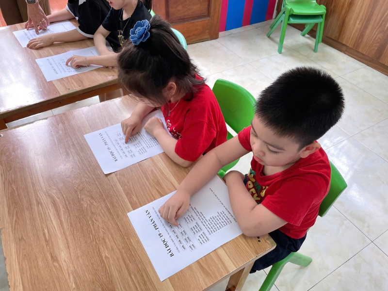 Lớp học tiền tiểu học tại Smilekids - bước chuyển mềm mại giữa mầm non và tiểu học