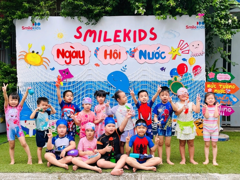 Ngày hội nước 2025 – hoạt động hè sôi động tại Smilekids