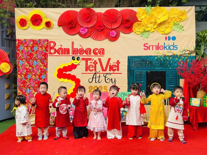 Hội chợ Tết Smilekids 2025 "Bản hòa ca Tết Việt"