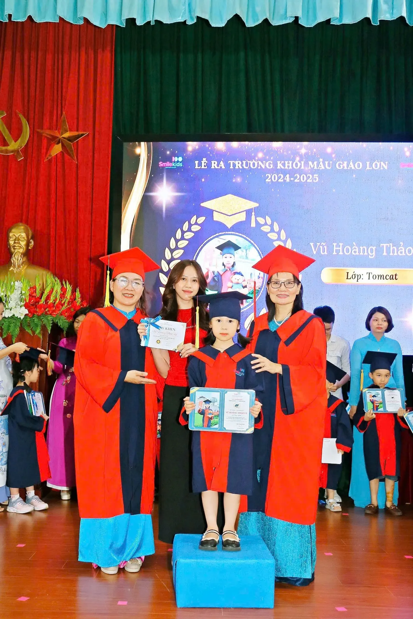 Hình ảnh buổi lễ tổng kết, lễ ra trường