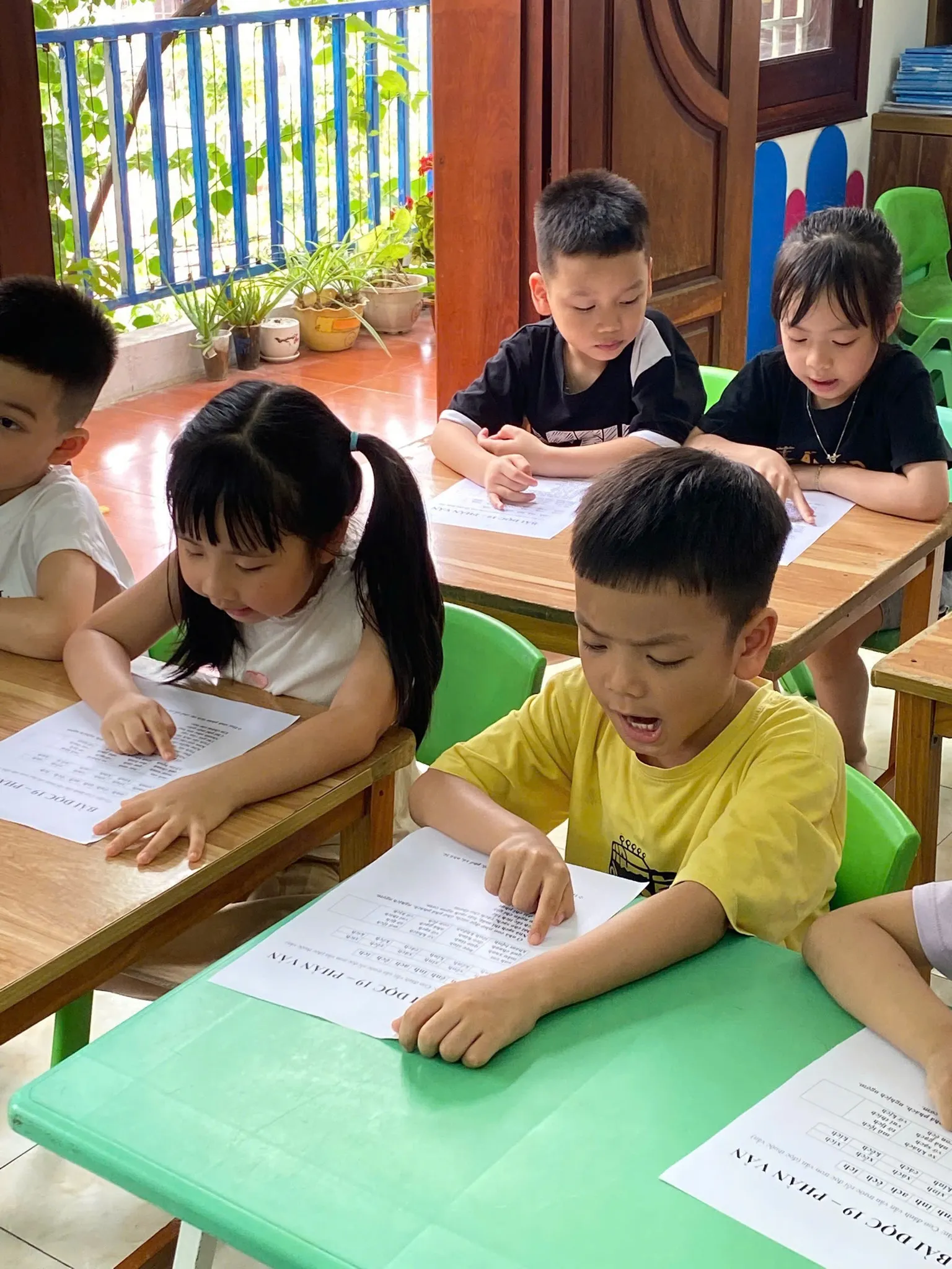 Hình ảnh lớp tiền tiểu học tại SmileKids