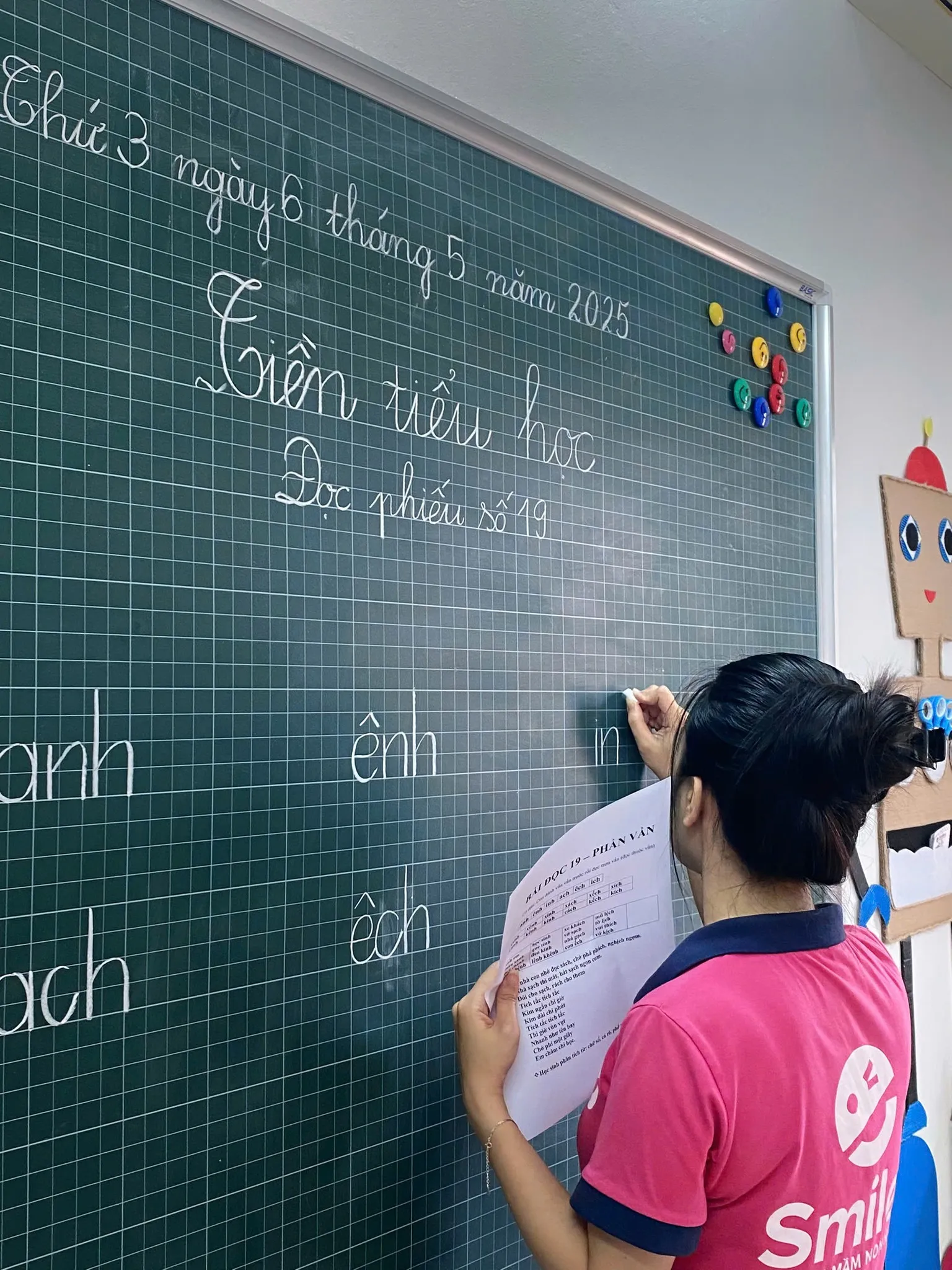 Hình ảnh lớp tiền tiểu học tại SmileKids