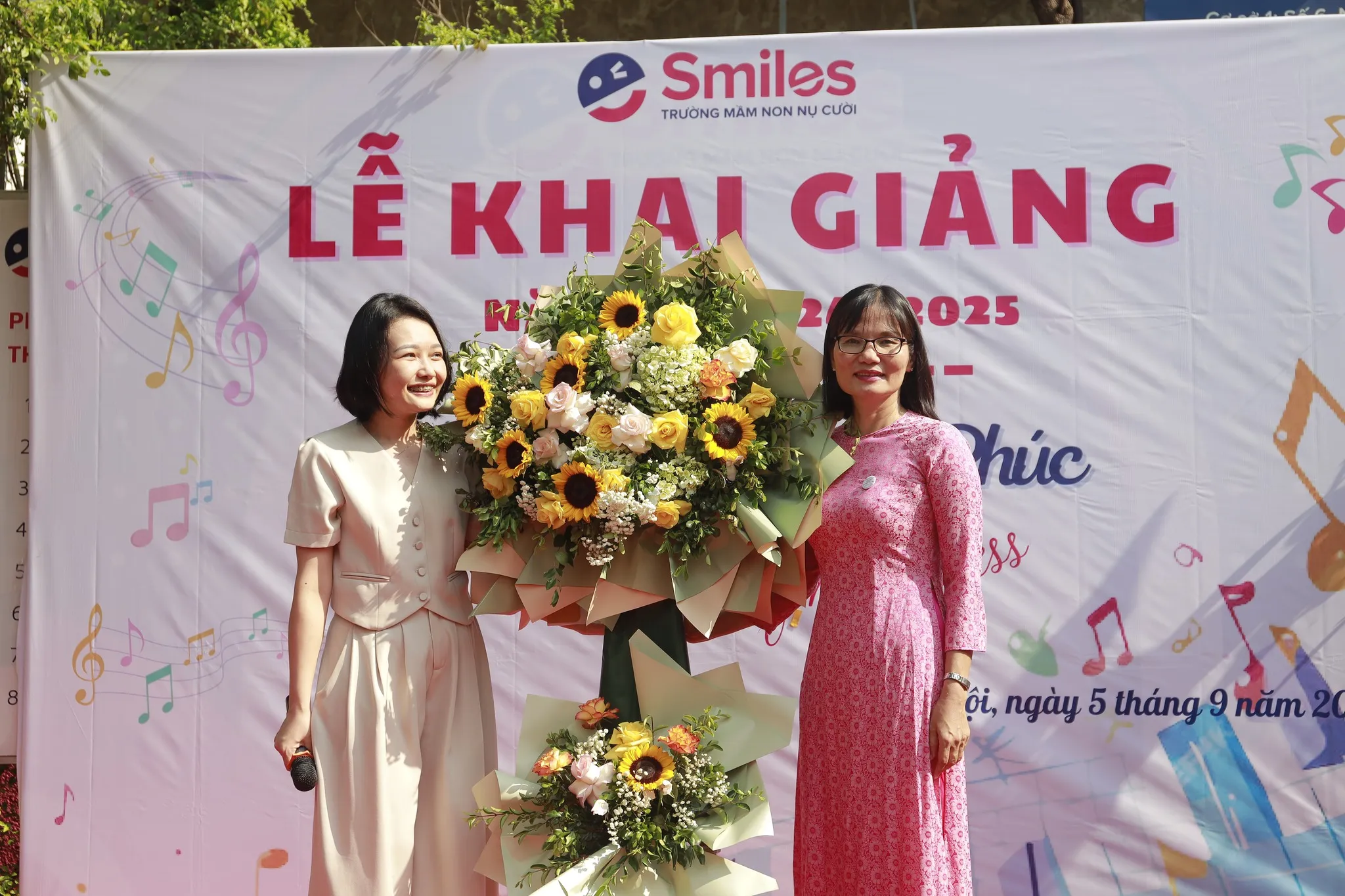Lễ khai giảng năm học mới 2024-2025 Trường mầm non Smiles Nụ Cười