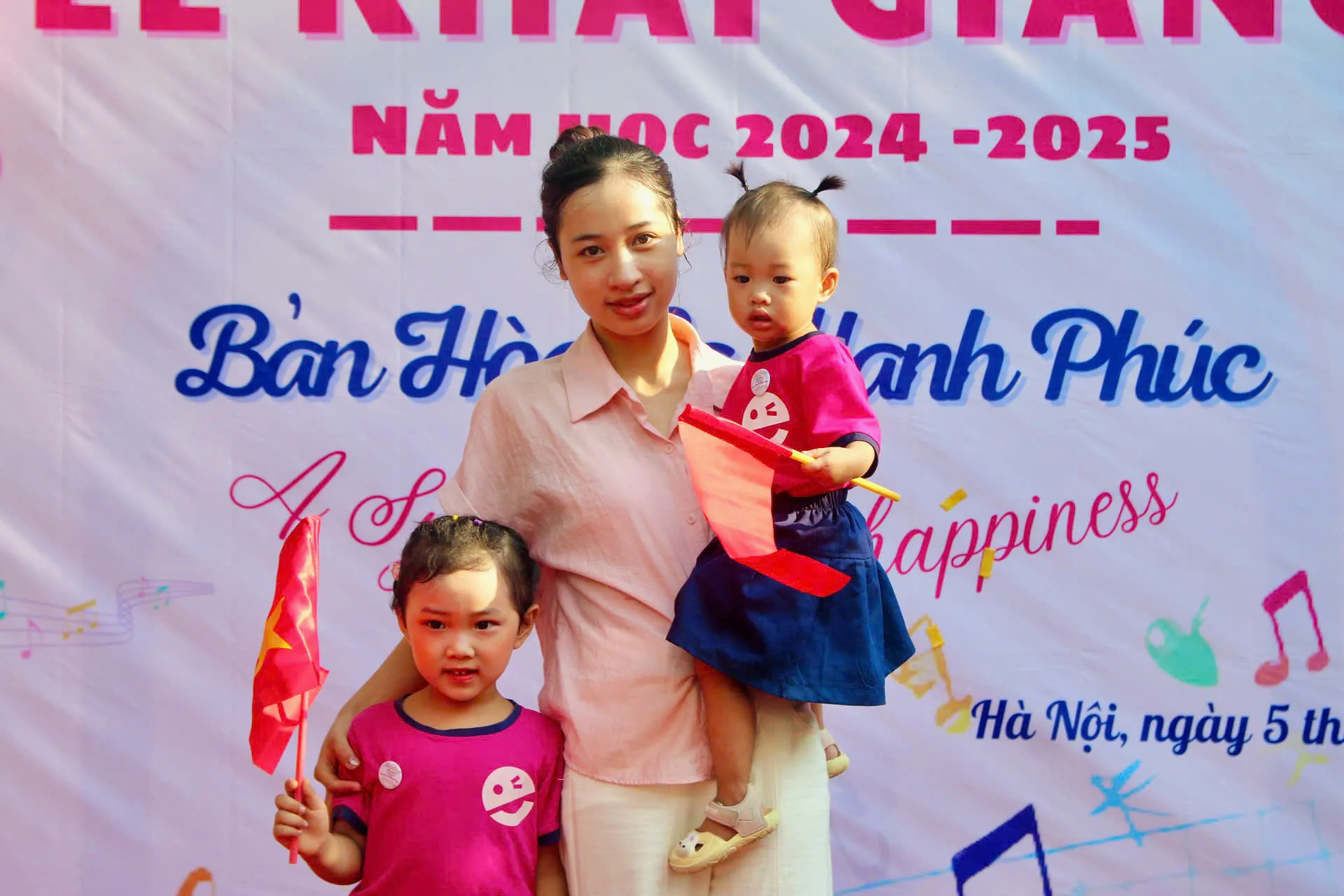 Lễ khai giảng năm học mới 2024-2025 Trường mầm non Smiles Nụ Cười